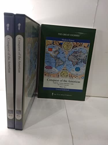 Beispielbild fr The Great Courses - Conquest of the Americas - Complete Course from The Teaching Company - Coursebooks & DVD zum Verkauf von Books From California