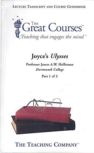Stock image for Joyce's Ulysses (The Great Courses: Teaching That Engages The Mind, Parts 1 & 2) for sale by ThriftBooks-Dallas