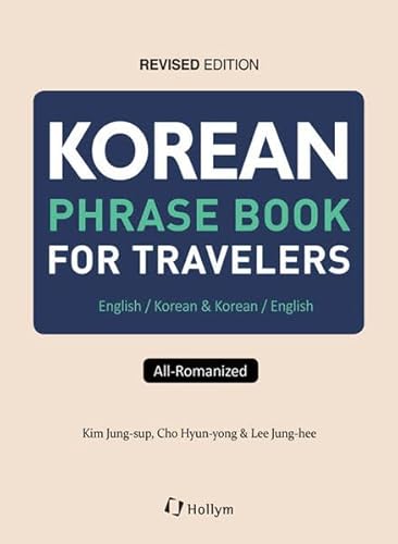 Imagen de archivo de Korean Phrase Book for Travelers (Revised Edition) a la venta por Idaho Youth Ranch Books