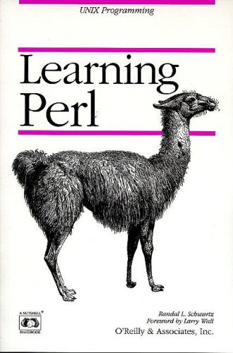 Beispielbild fr Learning Perl (Nutshell Handbooks) zum Verkauf von Wonder Book