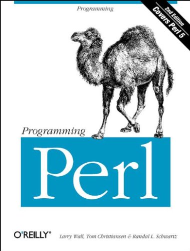 Stock image for Programming Perl Christiansen, Tom; Schwartz, Randal L. and Wall, Larry for sale by Mycroft's Books