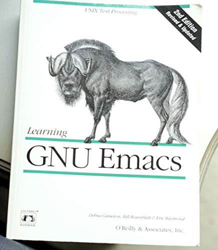 Stock image for Learning GNU Emacs for sale by Better World Books