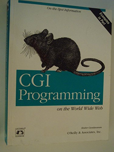 Imagen de archivo de CGI Programming on the World Wide Web (Nutshell Handbooks) a la venta por Alien Bindings