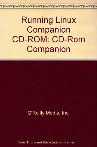 Stock image for Running Linux Companion CD-ROM for sale by HPB-Red