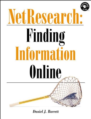 Stock image for NetResearch: Finding Information Online (Songline Guides) for sale by Wonder Book