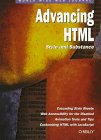 9781565922648: Advancing Html: Style and Substance