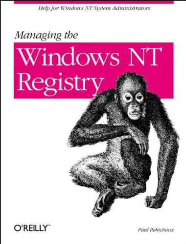 Imagen de archivo de Managing the Windows NT Registry a la venta por Better World Books