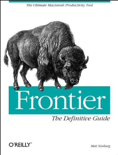 Beispielbild fr Frontier: The Definitive Guide zum Verkauf von HPB-Red