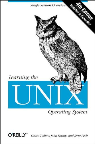 Learning the UNIX operating system. Single session overview includes quick ref card
