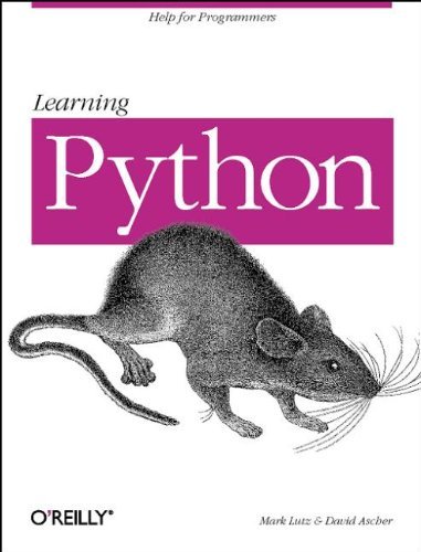 Imagen de archivo de Learning Python (Help for Programmers) a la venta por HPB-Red
