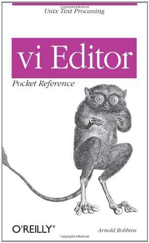Imagen de archivo de vi Editor Pocket Reference (Pocket Reference (O'Reilly)) a la venta por SecondSale