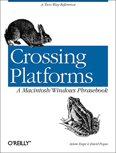 Imagen de archivo de Crossing Platforms A Macintosh/Windows Phrasebook: A Dictionary for Strangers in a Strange Land a la venta por Wonder Book