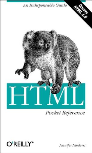 Beispielbild fr HTML Pocket Reference (Pocket Reference (O'Reilly)) zum Verkauf von Wonder Book