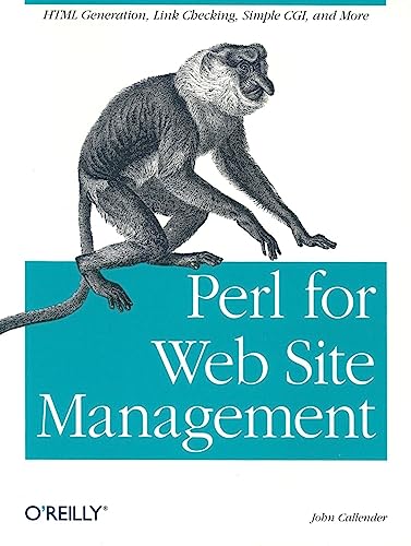 Beispielbild fr Perl for Web Site Management zum Verkauf von Anderson Book