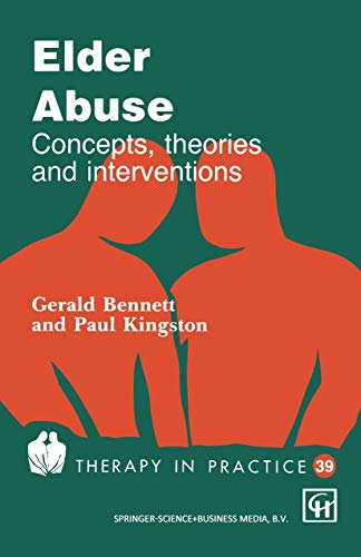 9781565930384: Elder Abuse: Concepts, theories and interventions (Therapy in Practice Series)
