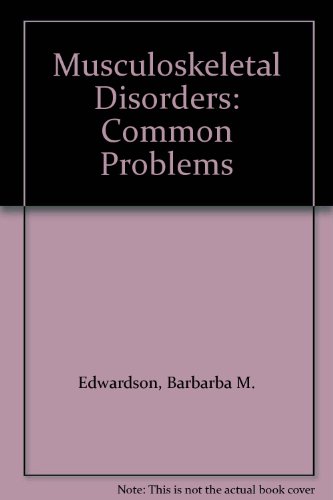 9781565931701: Musculoskeletal Disorders