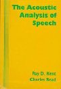 Stock image for Acoustic Analysis of Speech for sale by Better World Books