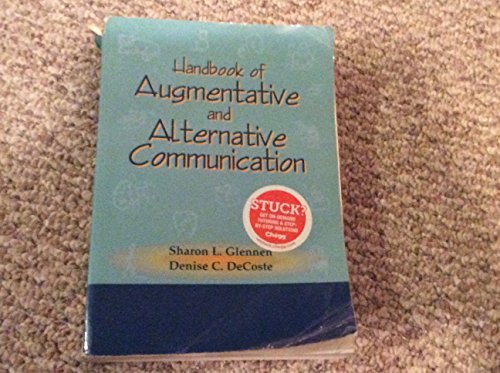 Beispielbild fr Handbook of Augmentative and Alternative Communication zum Verkauf von ThriftBooks-Dallas
