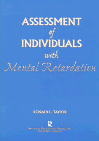 Stock image for Assessment of Individuals with Mental Retardation for sale by Voyageur Book Shop