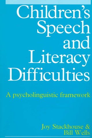 Beispielbild fr Psycholinguistic Assessment of Children with Speech and Literacy Difficulties zum Verkauf von Better World Books