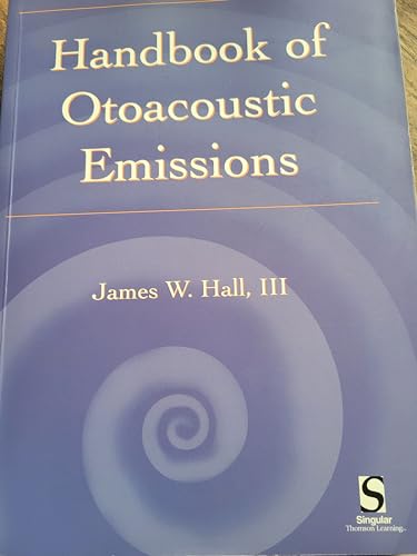 Imagen de archivo de Handbook of Otoacoustic Emissions a la venta por Your Online Bookstore