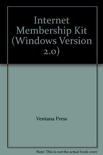 Imagen de archivo de Internet Membership Kit a la venta por Books Puddle