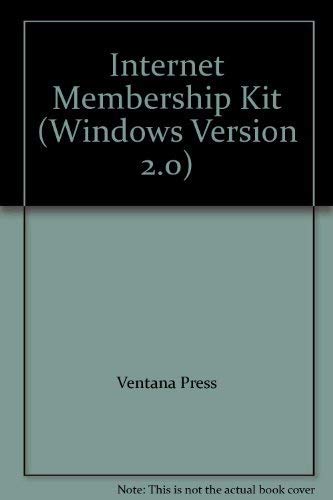 9781566042123: Internet Membership Kit