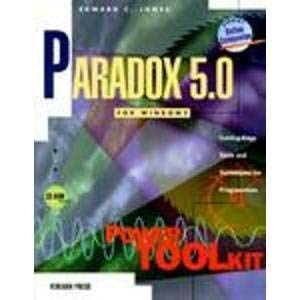 9781566042369: Paradox 5.0 for Windows Power Toolkit: Cutting-Edge Tools and Techniques for Programmers: Cutting-edge Tools and Techniques for Advanced Programmers