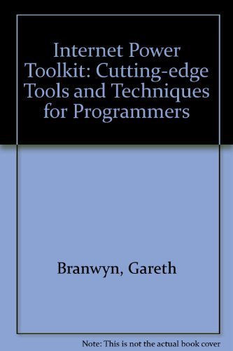 The Internet Power Toolkit: Cutting-Edge Tools & Techniques for Power Users (9781566043298) by Carton, Sean; Branwyn, Gareth