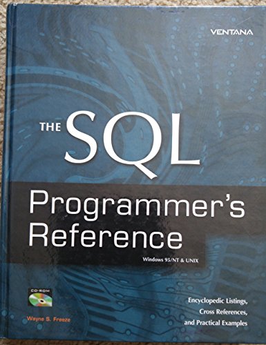 Stock image for The SQL Programmer's Reference for sale by Better World Books: West