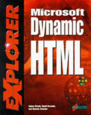 Beispielbild fr Microsoft Dynamic Html Explorer zum Verkauf von HPB-Red