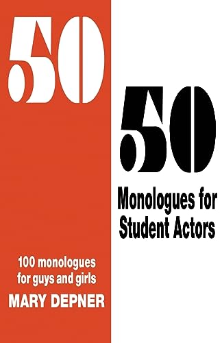 Stock image for 5050 Monologues for Student Actors 100 Monologues for Guys Girls for sale by PBShop.store US