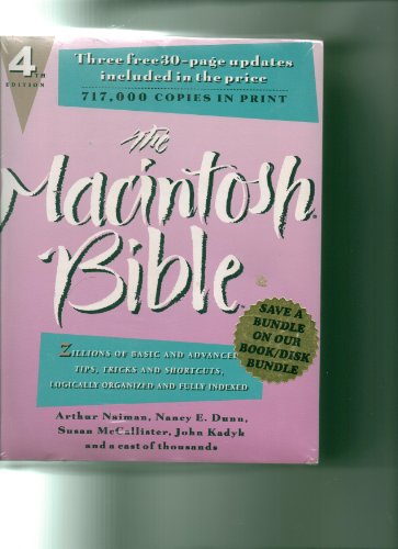 The MacIntosh Bible/the MacIntosh Bible Software Disks/Book and Disks (9781566090186) by Naiman, Arthur; Dunn, Nancy E.; McCallister, Susan; Kadyk, John