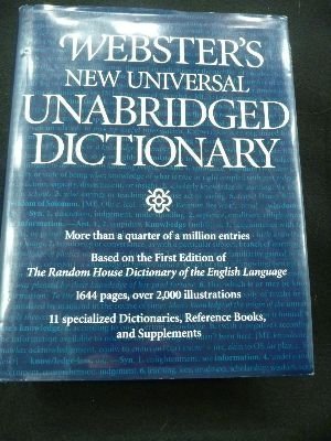 9781566191470: Websters New Universal Unabridged Dictionary