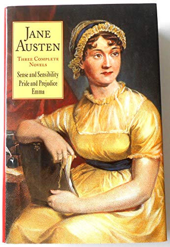 Stock image for Three Complete Novels: Sense and Sensibility, Pride and Prejudice, and Emma for sale by Wonder Book