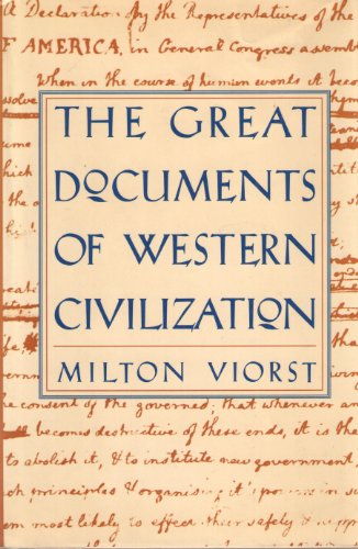 Beispielbild fr The Great Documents of Western Civilization zum Verkauf von Wonder Book