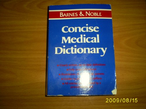 Beispielbild fr Barnes & Noble concise medical dictionary zum Verkauf von WorldofBooks