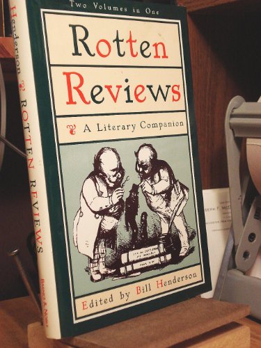 Imagen de archivo de Rotten Reviews a Literary Companion a la venta por Redux Books