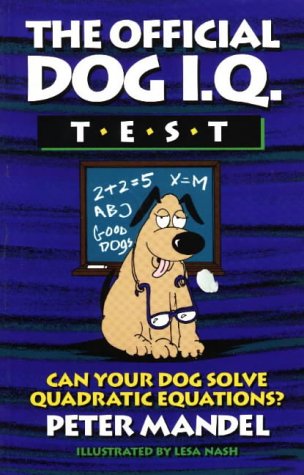 Stock image for The Official Dog IQ Test for sale by Ergodebooks