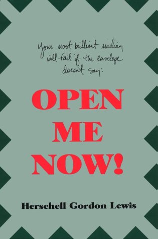 Imagen de archivo de Open Me Now! a la venta por Better World Books