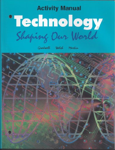 Beispielbild fr Activity Manual for Technology: Shaping Our World zum Verkauf von Ergodebooks