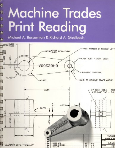 9781566372695: Machine Trades Print Reading