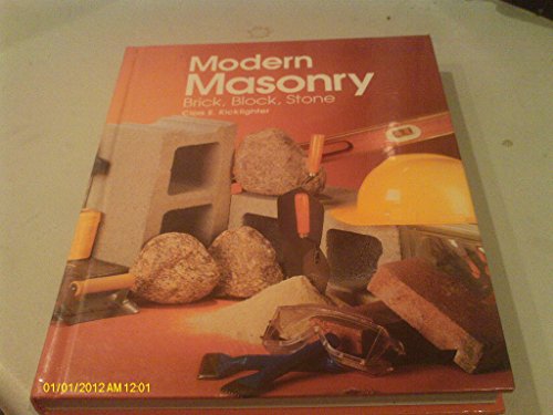 Imagen de archivo de Modern Masonry a la venta por ThriftBooks-Phoenix