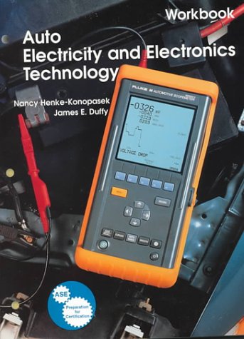 9781566374422: Auto Electricity and Electronics Technology (Workbook)