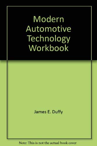 9781566374453: Modern Automotive Technology Workbook