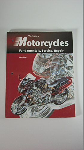 Stock image for Motorcycles: Fundamentals, Service, Repair (Workbook) for sale by SecondSale