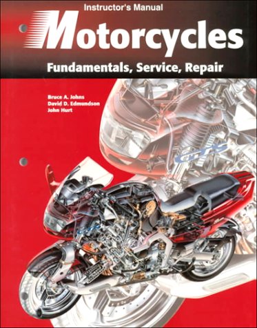 Stock image for Motorcycles : Fundamentals, Service, and Repair (Instructor's Manual) for sale by HPB-Diamond