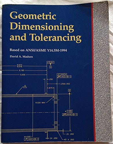 Imagen de archivo de Geometric Dimensioning and Tolerancing a la venta por Jenson Books Inc