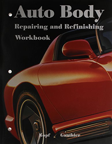 Imagen de archivo de Auto Body Repairing and Refinishing a la venta por Irish Booksellers