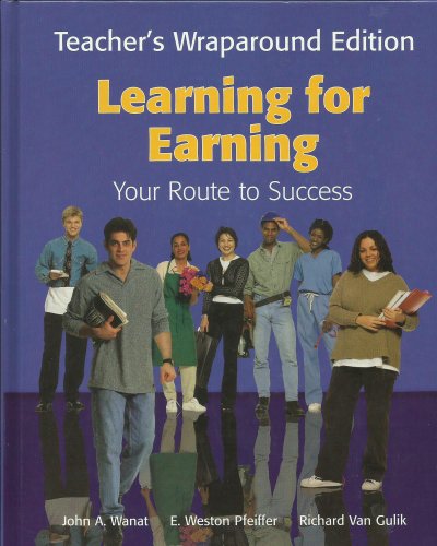 Imagen de archivo de Learning for Earning: Your Route to Success a la venta por HPB-Red